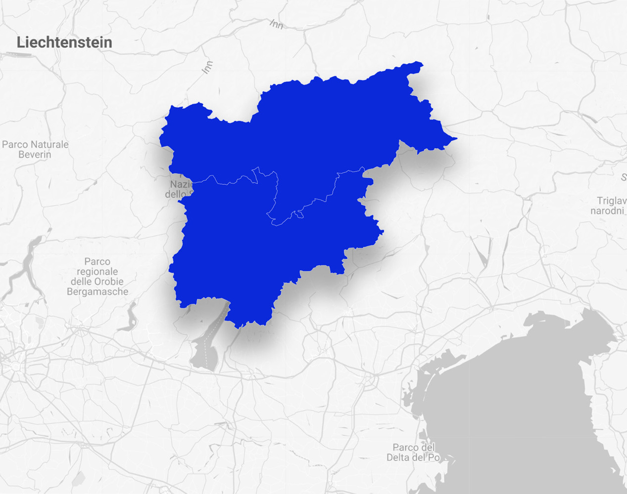 infografica regione Trentino